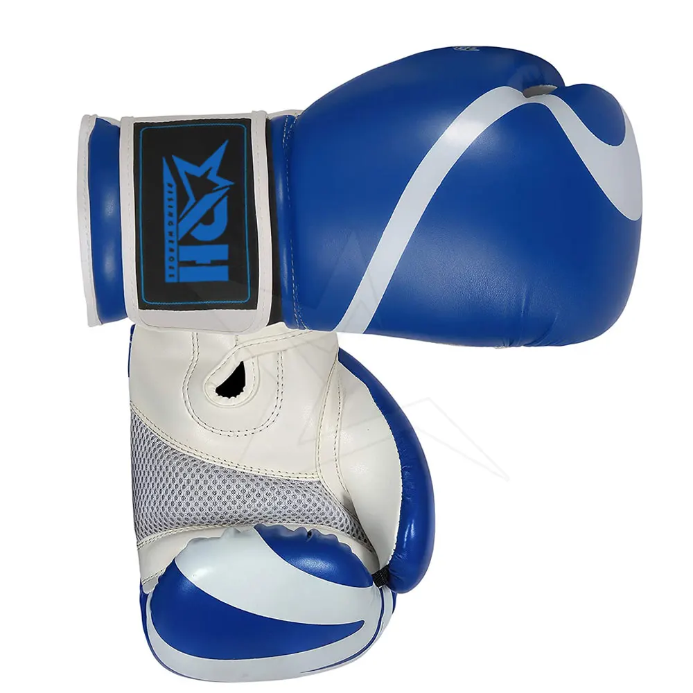 Лучшее качество индивидуальный дизайн простые кожаные боксерские перчатки для мужчин