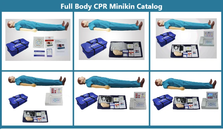 Full Body Medical Teaching CPR Torso Simulator First Aid Training Dummy Adult CPR Manikin