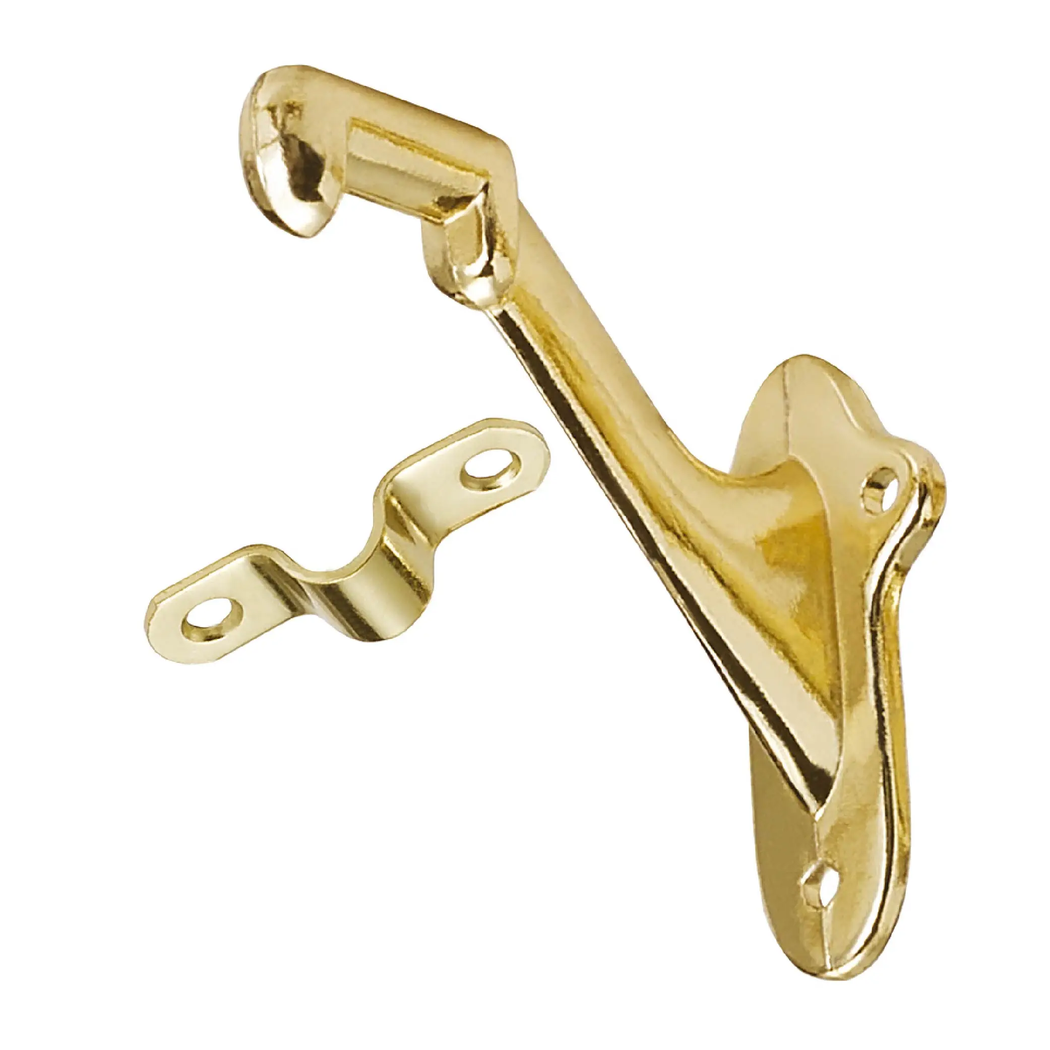 Handrail Bracket Home Staircases Utility Standard Wall Mounted Steel Zinc Construction Stair Hardware