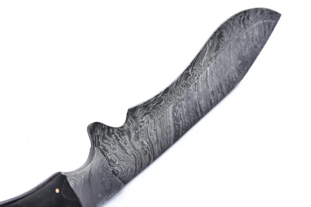  Нож Kukri ручной работы лезвие из дамасской стали с ручкой Rm