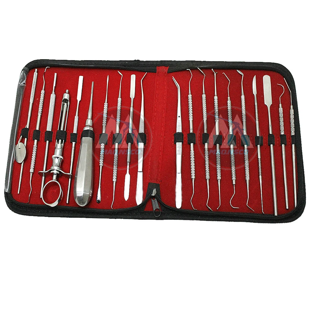 13 Pcs Dental Lab Instruments Kit Wax Carving Modelling Set PK Thomas Wax Knife