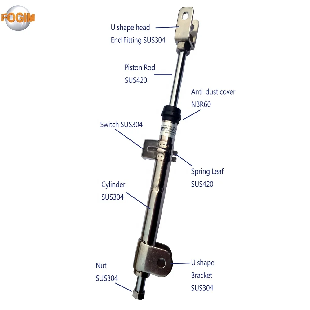 Stainless Mechanical Lock for Bath Chair Linear Actuator
