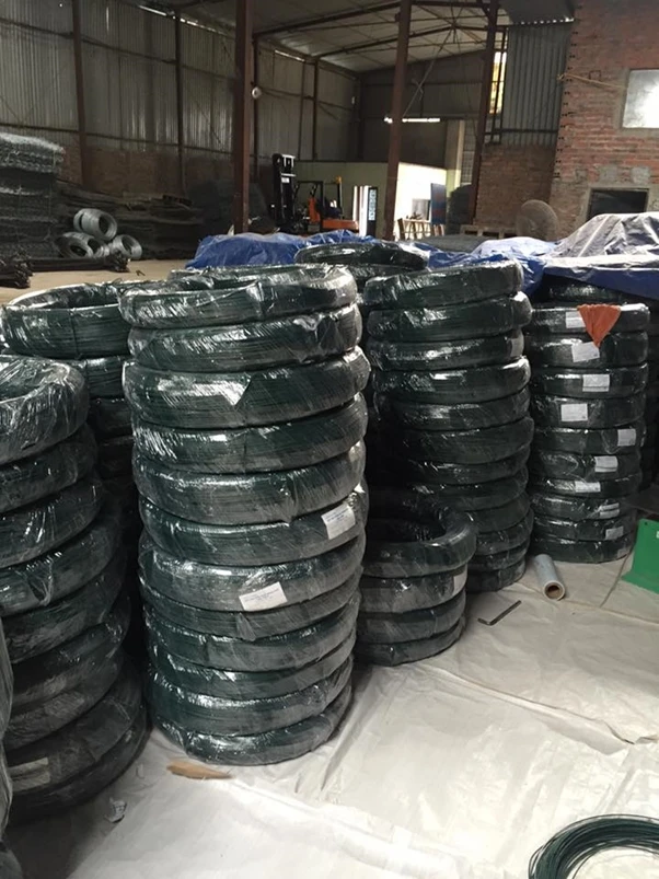 Vietnam factory sale PVC coated zinc wire at competitive price