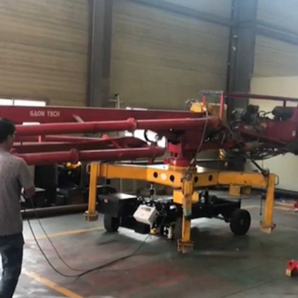 Boommaster Safe with a wired Remote Control Electric Transport Vehicle for Construction / Factory / Plant