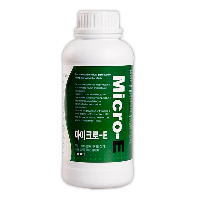 BIOLOGICAL FERTILIZER MICRO-E / Cellular Boost / Prevents Drought-Induced Cracking in Fruit and Vegetables