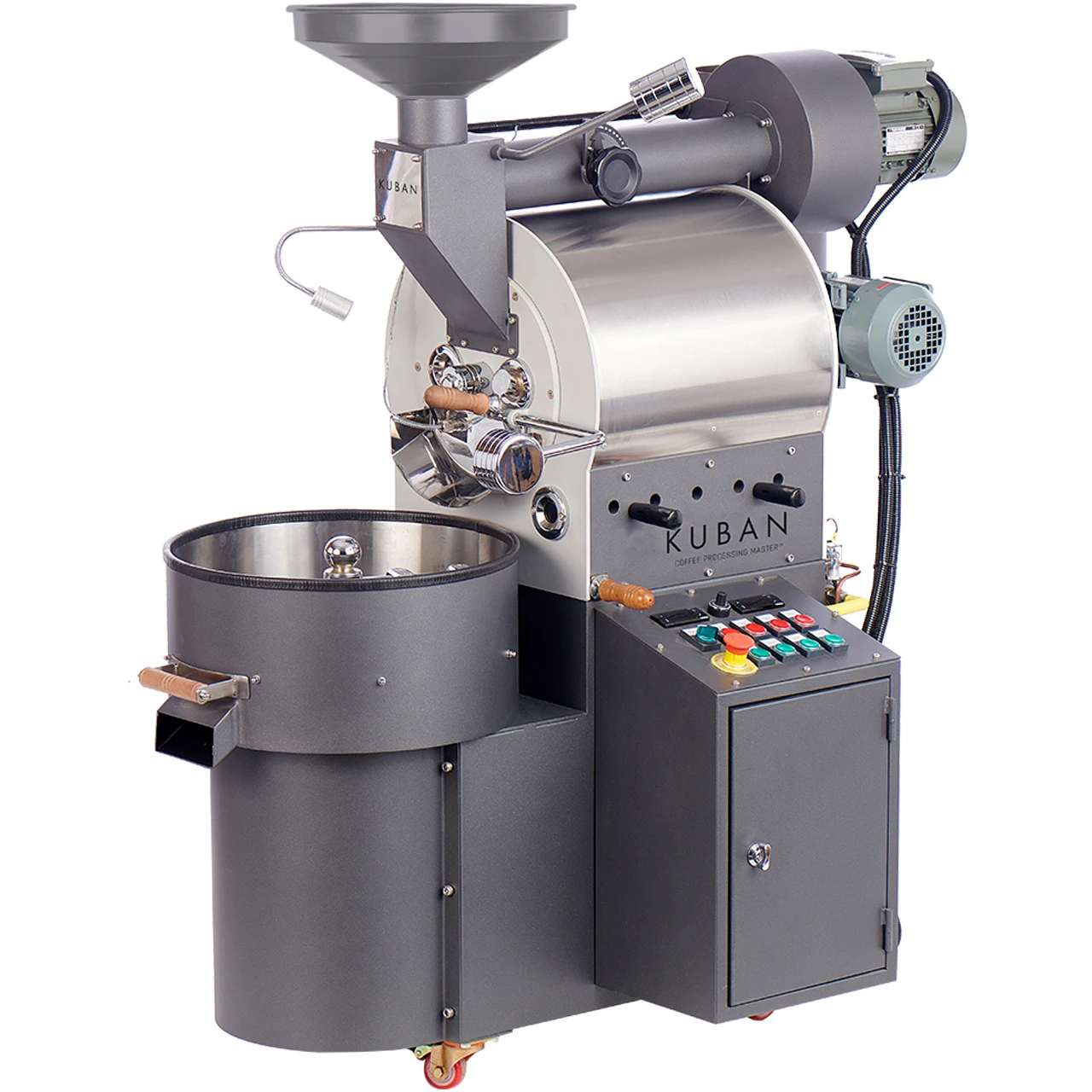 
3KG Coffee Roaster, Coffee Roasting Machine 3 KG Capacity, Shop Roasters, Professional Roasting Equipments by Kuban KBN1000M-3 