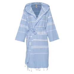 100% Cotton 560 Gr Bathrobe Turkish Towel Peshtemal Bath Robe for Women from Turkey Light Weight Luxury Bath Robes