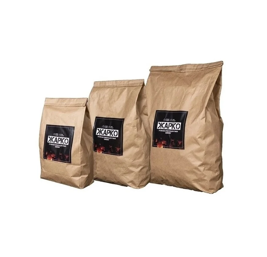 Русский натуральный уголь в брикетах