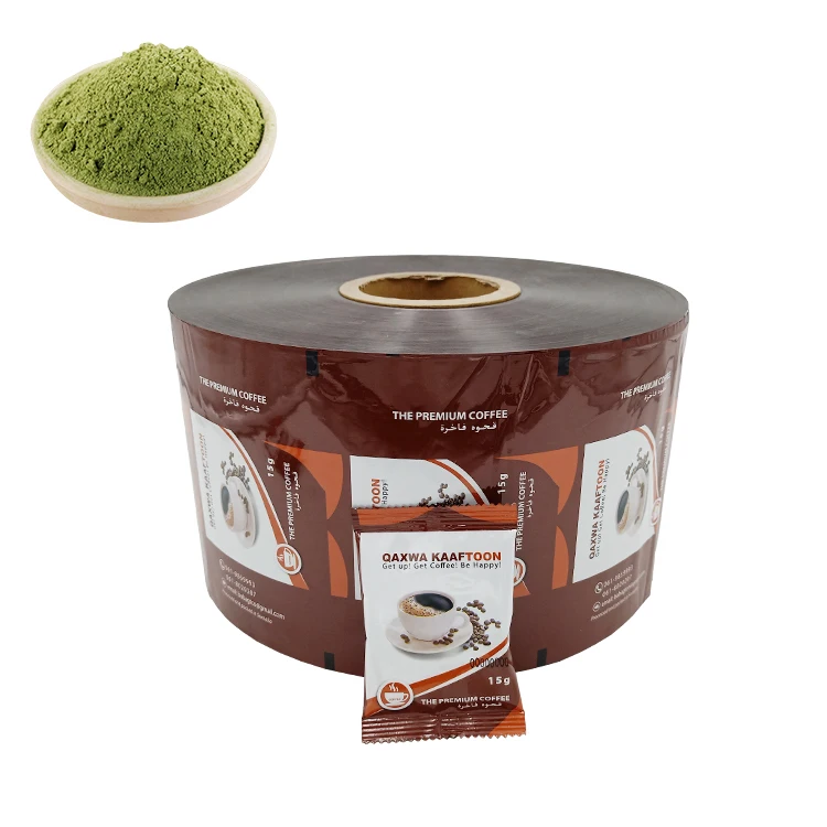 
Hot sale Customized laminated Mylar food packaging films for packaging of powder juice and dry food 