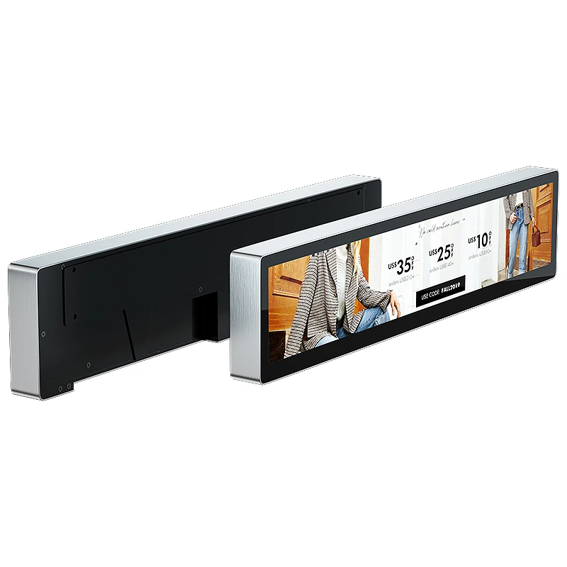 Bar display Android system commercial OEM LCD bar display with high brightness for bus shopping mall and markets