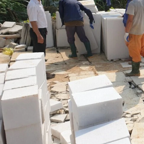 HOT SALE HOT PROMOTION WHITE MARBLE BLOCK-MANUFACTURER OF WHITE MARBLE-NATURAL STONE EXPORT FROM VIETNAM