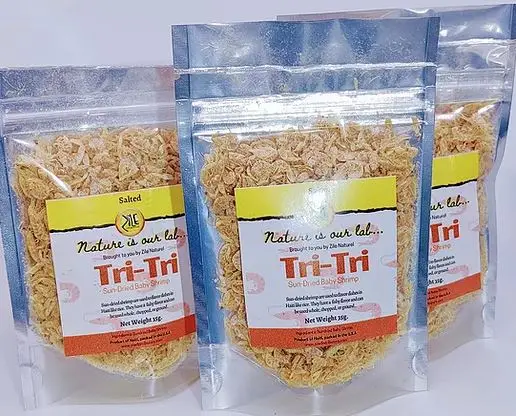 Соленые высушенные Детские креветки. Тритри