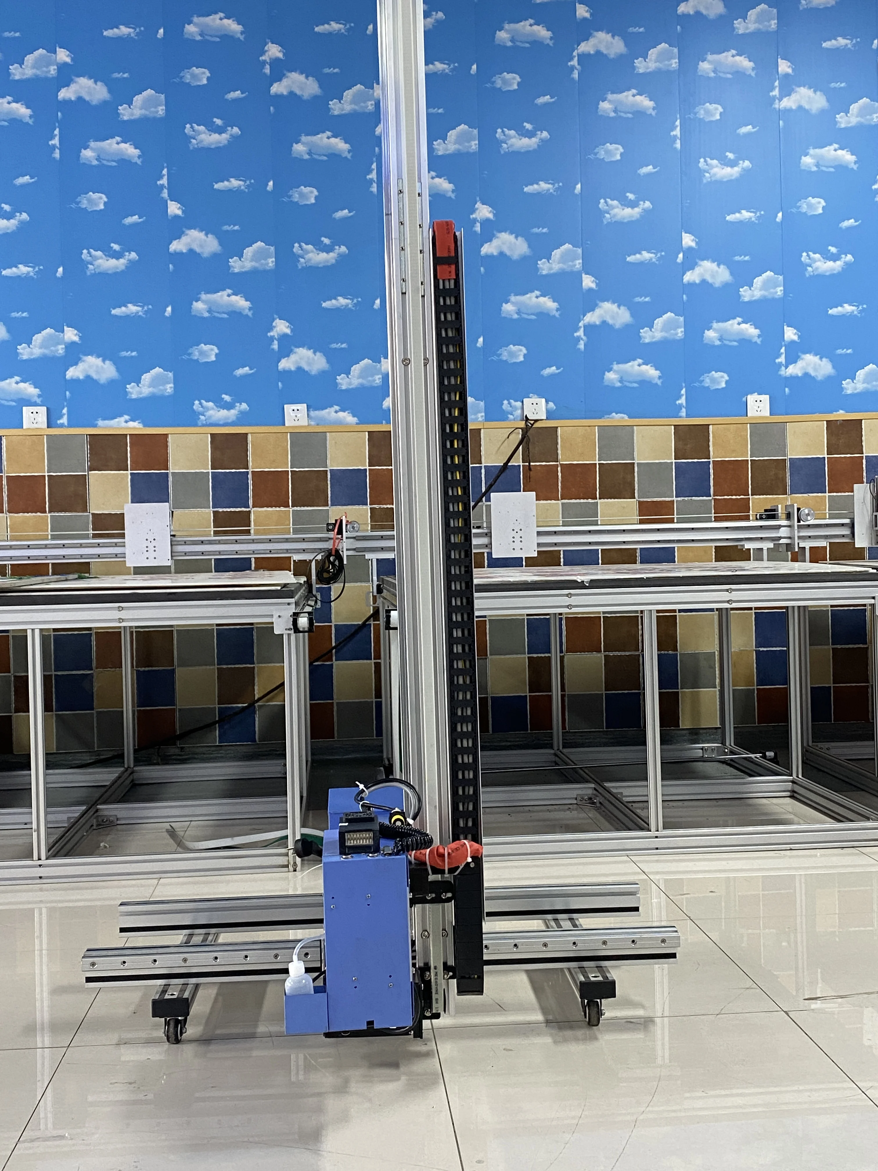 Direct To Wall Painting Machine Price 3D Effect UV Vertical Walls Printer With DX7 Head Printer On Ceramic Tiles Glass