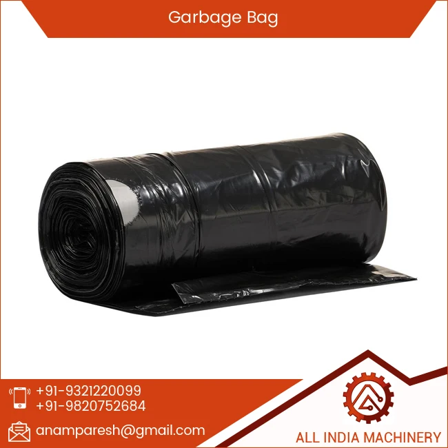 Trusted Manufacturer of Black Color Plastic Garbage Bag