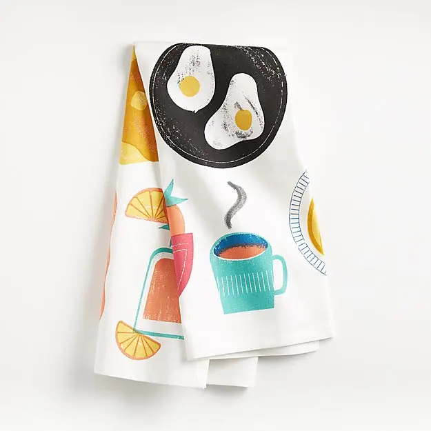 Durable Recycled Cotton cheap price 185gsm woven Eco-friendly hanging set terry kitchen tea towel dish car wash mopping cloth