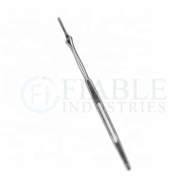 Manual Surgical Scalpel Handle #7/ BP Handle Stainless Steel Instrument Forceps Basis