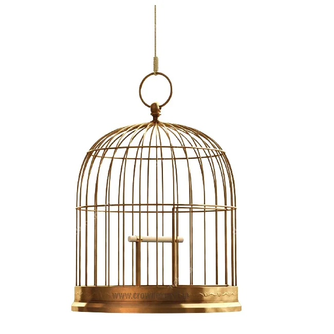 New Animal Pet Cage Bird Cages Indian Metal Hanging Parrot & Pigeon Cage For Indoor & Outdoor Decor For Garden House Decoration