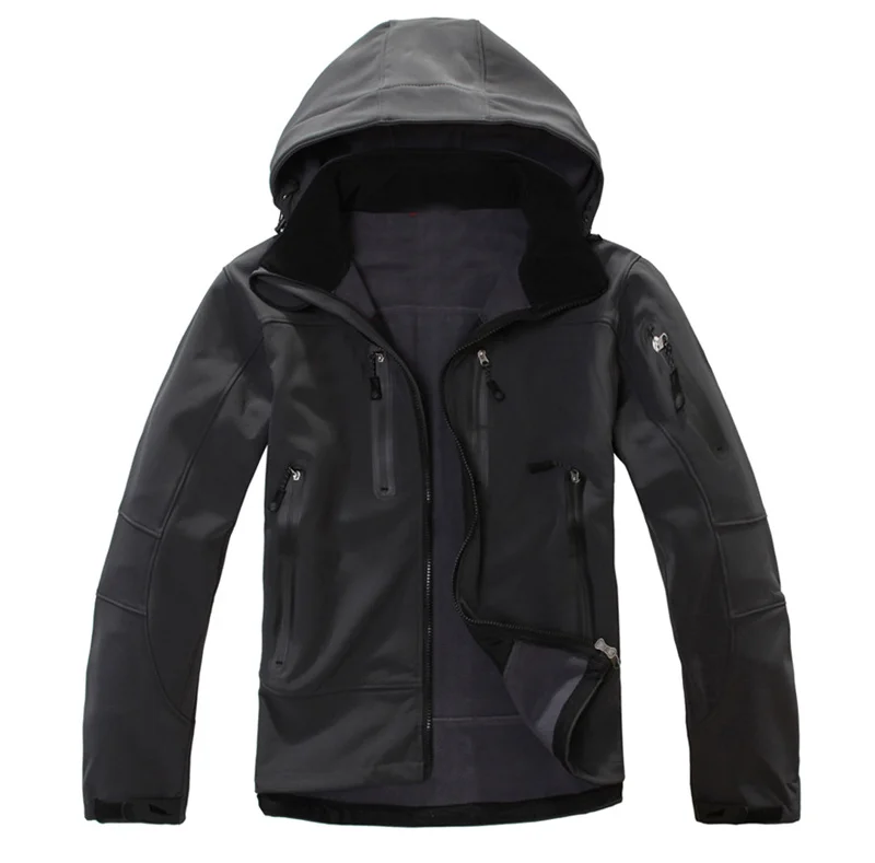 Новинка зимние кожаные куртки для мужчин повседневное плотное зимнее пальто Мужская однотонная парка одежда верхняя