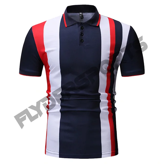 Unisex Fashion Embroidered Printed Golf Polo Shirt High Quality Men Plain Blank Cotton Polo T Shirt