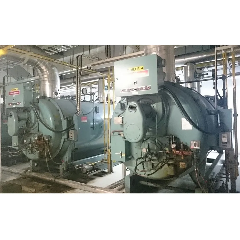 
High Capacity China 1200x2000x1600 Steam Production Max. 20t/h Packaged Oil and Gas Horizontal Boiler 