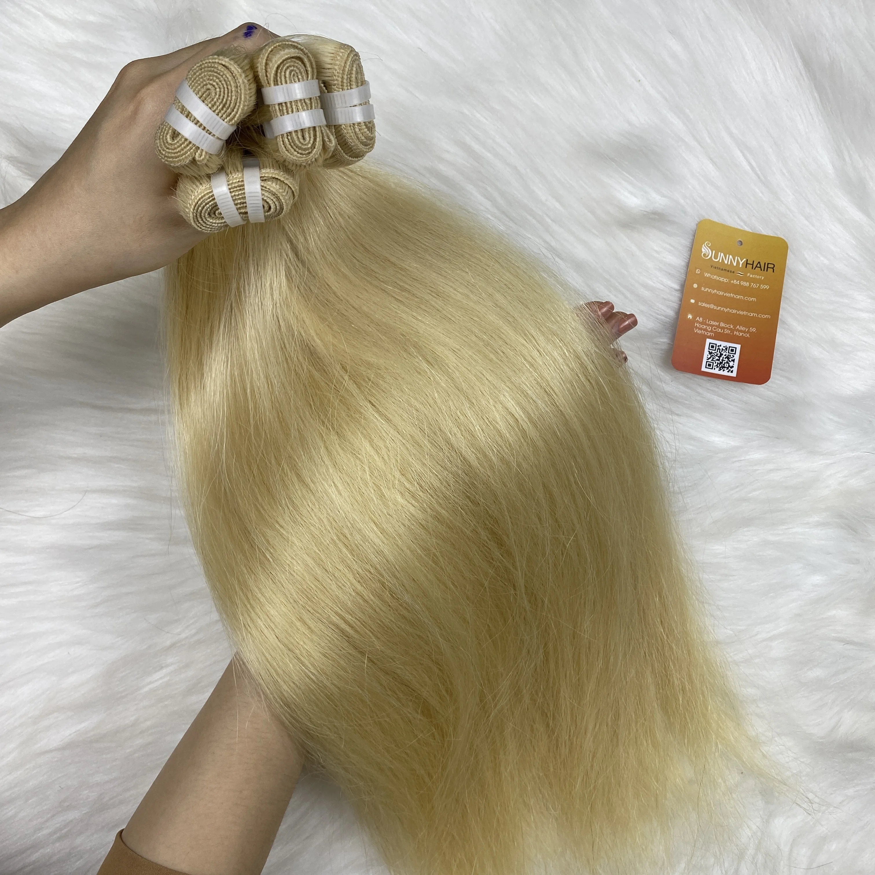  Вьетнамские человеческие волосы 613 светлые для наращивания высококачественные 12 А Длинные до 24 дюймов вьетнамские солнечные от поставщика