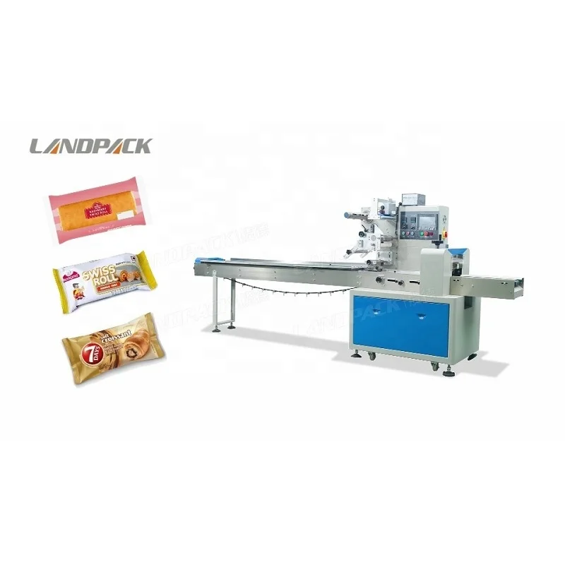 Landpack LP-250B индивидуальных рисовый пирог Подушка Тип лучшая упаковка упаковочная машина