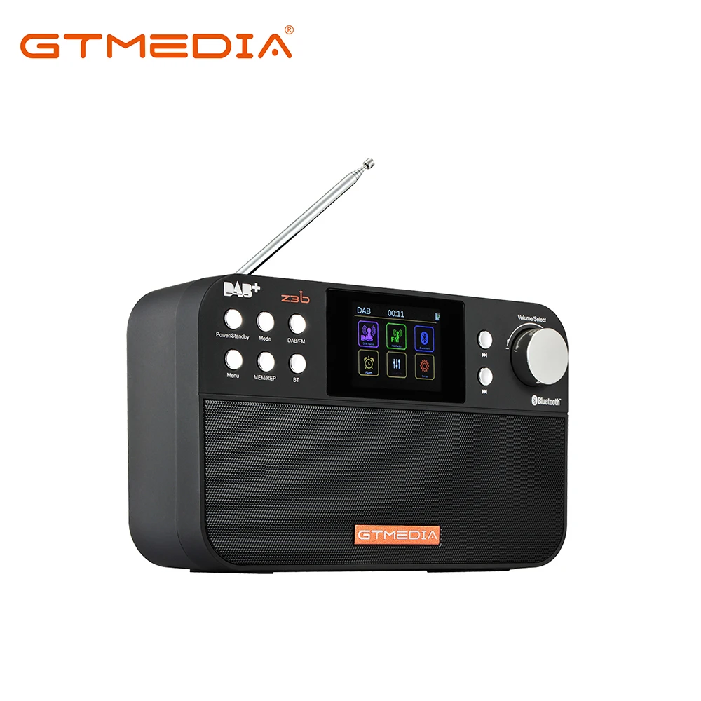  GTMEDIA DAB + AM FM-рекордер BT4.0 радио цифровой тюнер WiFi Интернет MP3 ресивер для помещений и