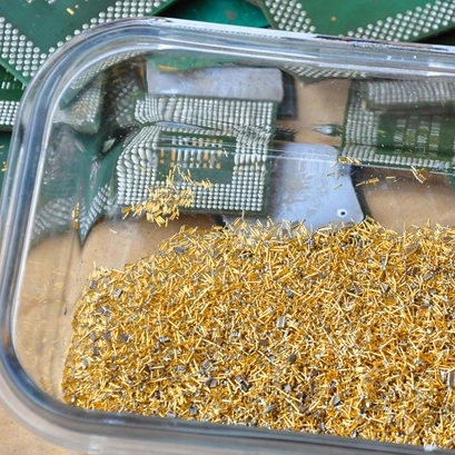 
Pro Ceramic CPU Processor Scrap with Gold Parts 