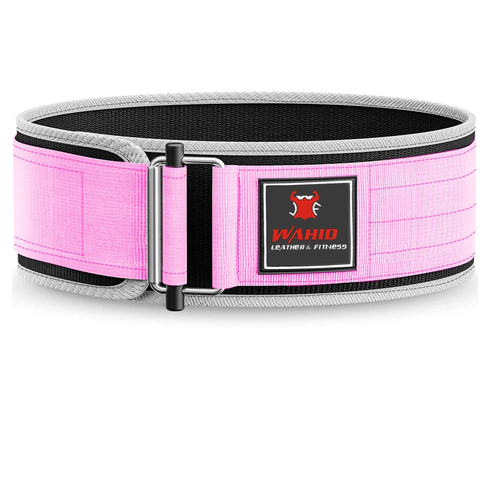 Designed to Be Soft and Flexible Workout Quick Locking Buckle Lock Powerlifting Belt for Gym, Weightlifting, Strength Training