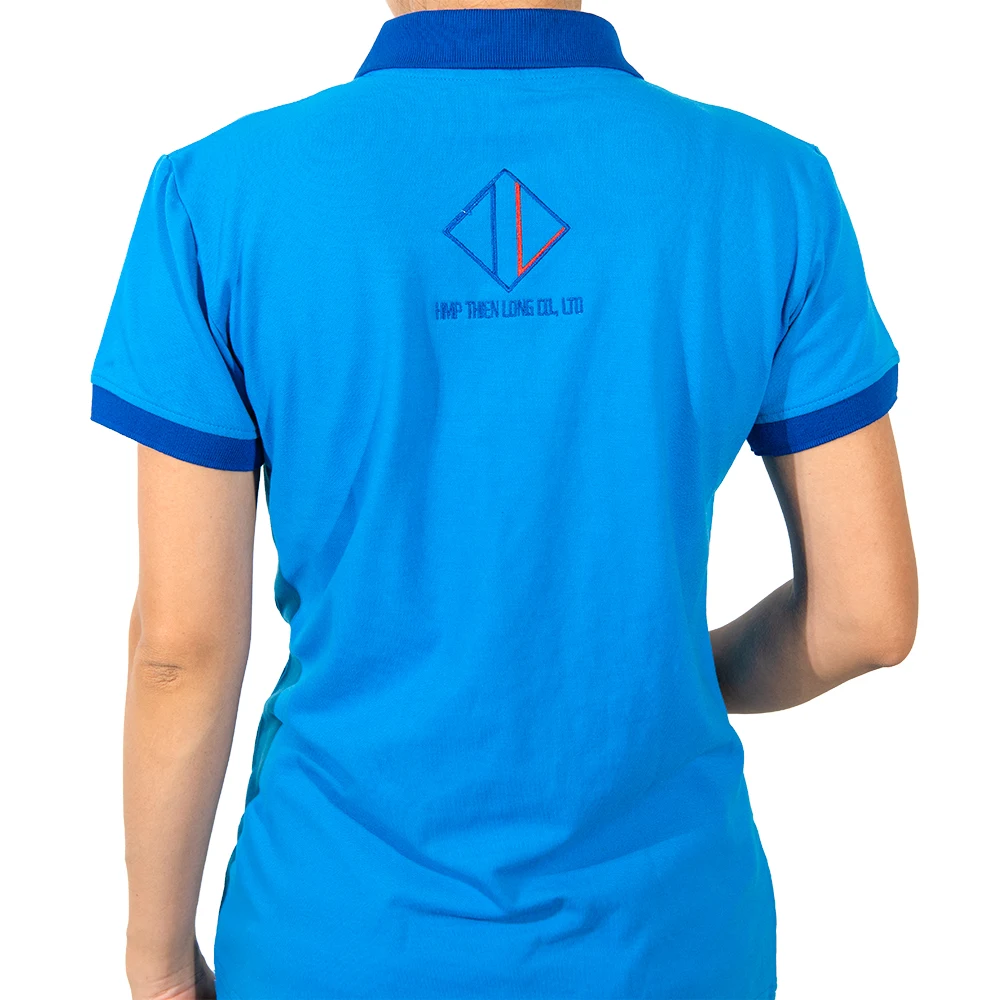 Premium Quality Custom Logo Quick Dry Polo Shirts For Women Custom Logo Colorful Vietnam Clothing