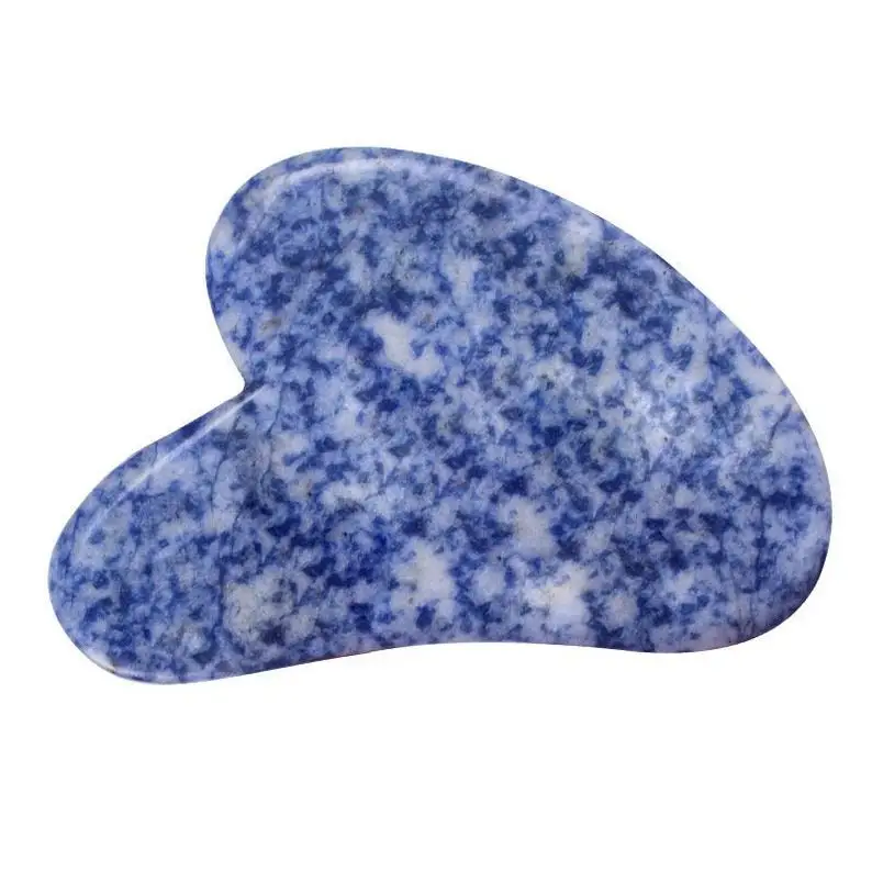 Массажный роликовый массажер для терапии sodalite gua sha
