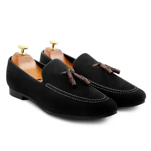 New design slip on casual pure genuine party wear loafer synthetic leather shoes men