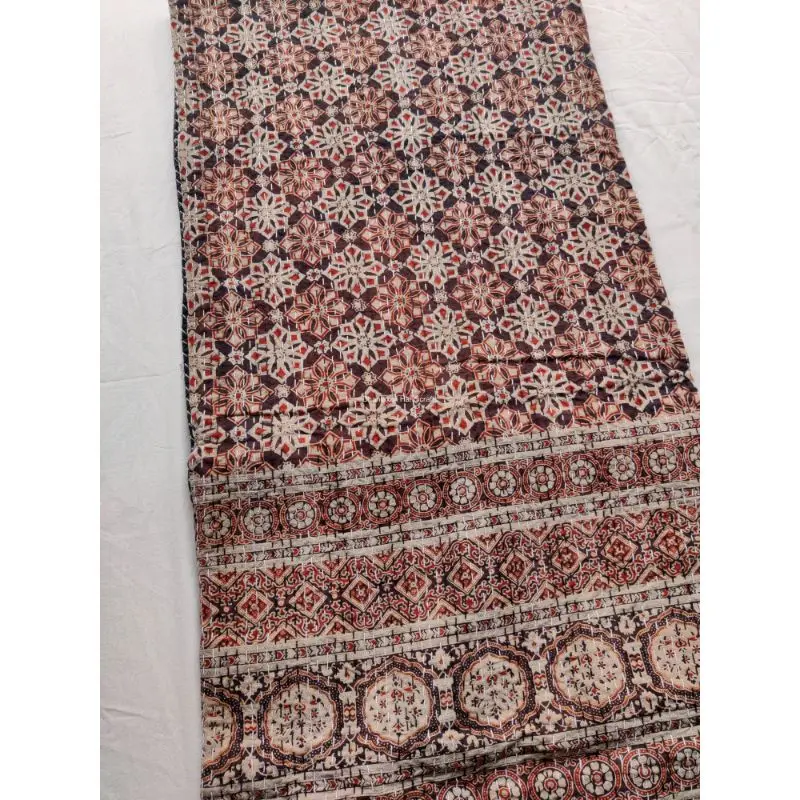 Домашнее декоративное покрывало Kantha оптом индийское Ajrakh ручной принт красного цвета красивое Хлопковое одеяло работы