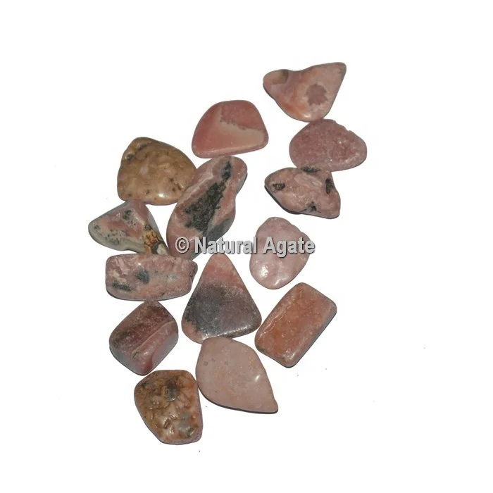 Top Exporter Rhodochrosite Tumbled Stones for Sale