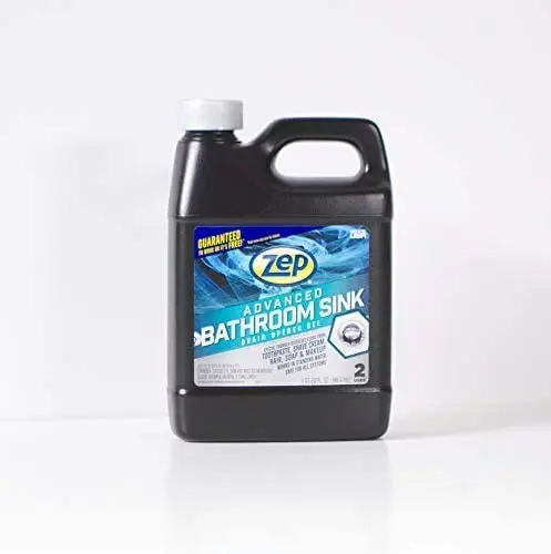 Advanced Bathroom Sink Drain Opener Formulated Gel Dissolves Clogs, Safe For All Pipes & Septic Systems