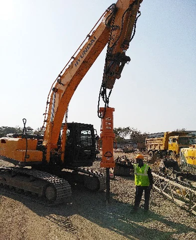 SPLITTER S-1200 New Hydraulic Rock Splitter for Excavator Efficient