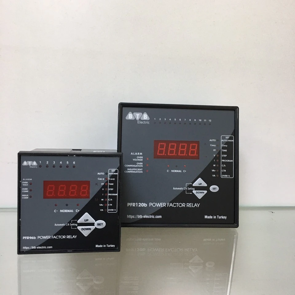 POWER COMPENSATION CONTROLLER 03 PHASE  6 STEPS made in turkey 2021