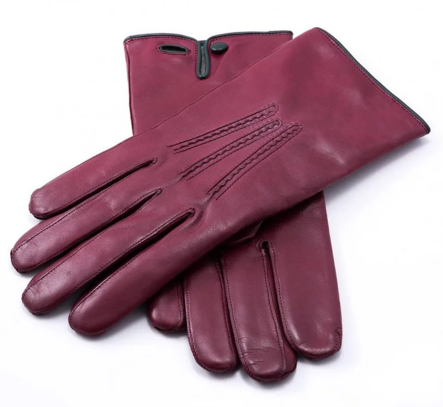 Top Leather Transport Driving Carrying Factory Gloves Gardening Protective Work Cow Split with Safety Cotton Cuff Palm Dressing