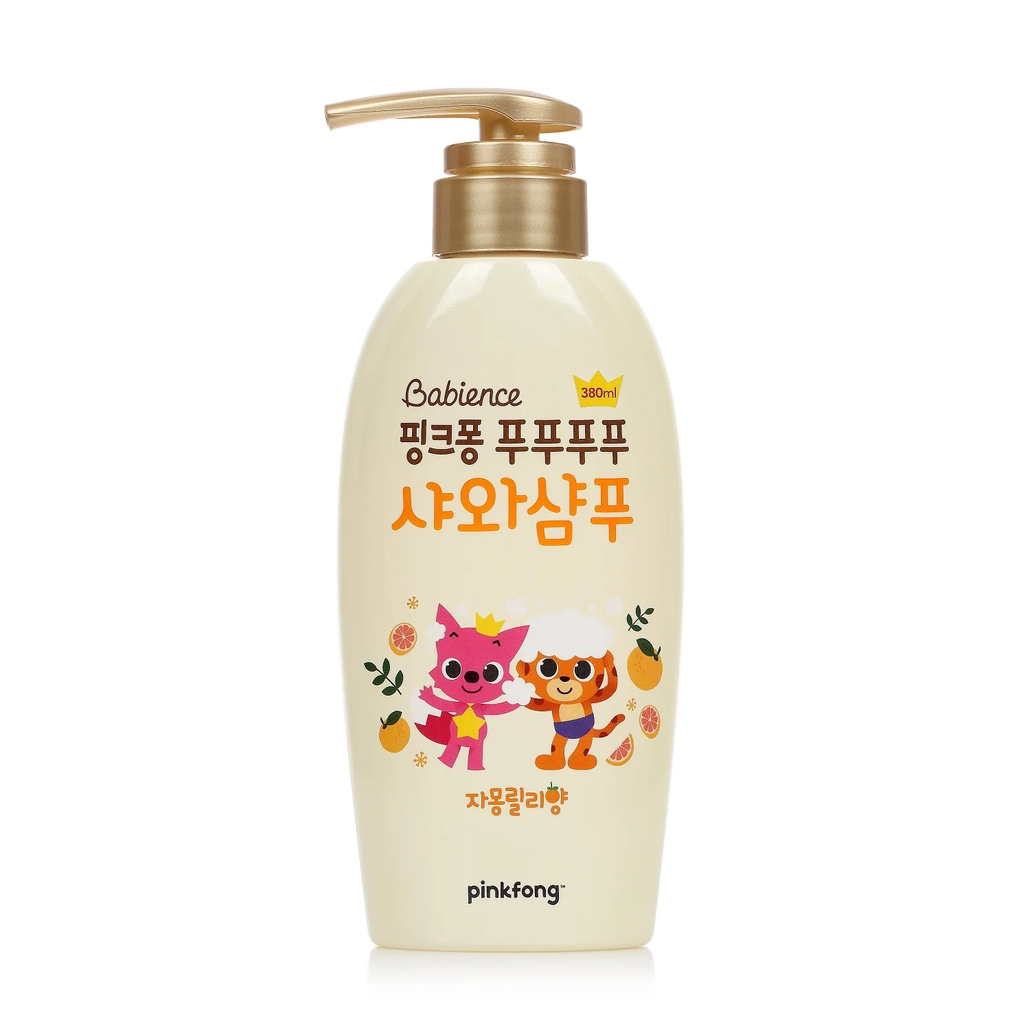 
Wholesale Baby Natural Ingredient Shampoo 380ML Gel Bottle From South Korea 