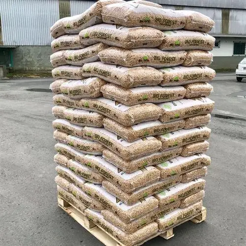 Stick Wood Pellets 6mm made from wood sawdust