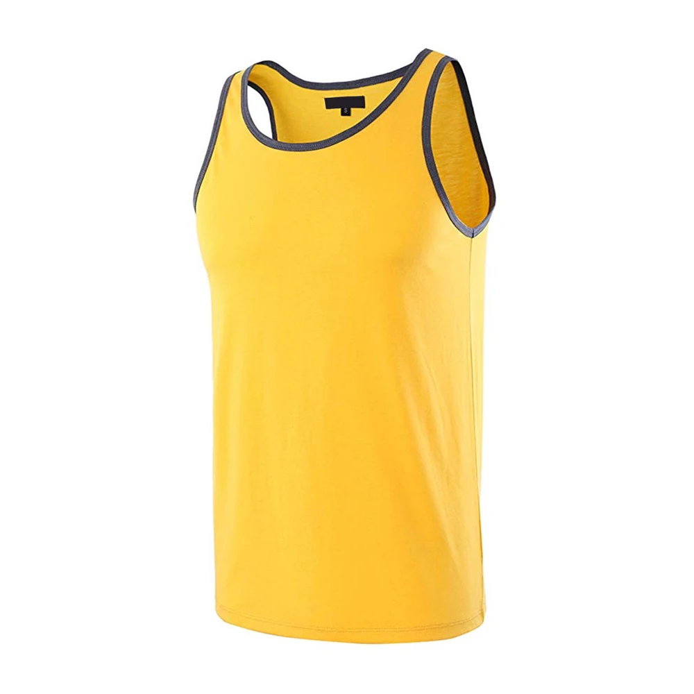 
Paypal accept free shipping custom screen printing your logo or design men crop tank top Hugh quality new design 2021 
