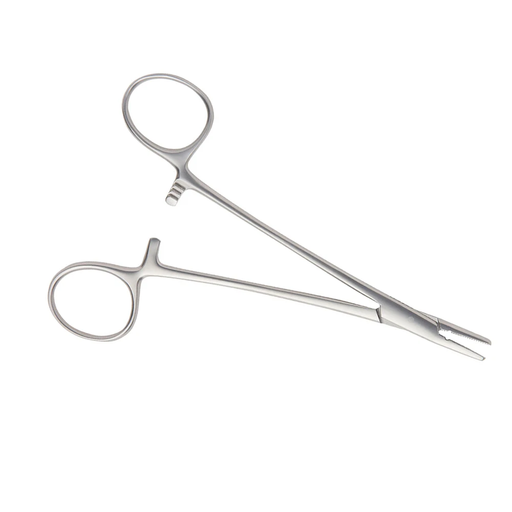 Высококачественный закругленный Пинцет для тканей Wangensteen зубчатый 23 см хирургический инструмент
