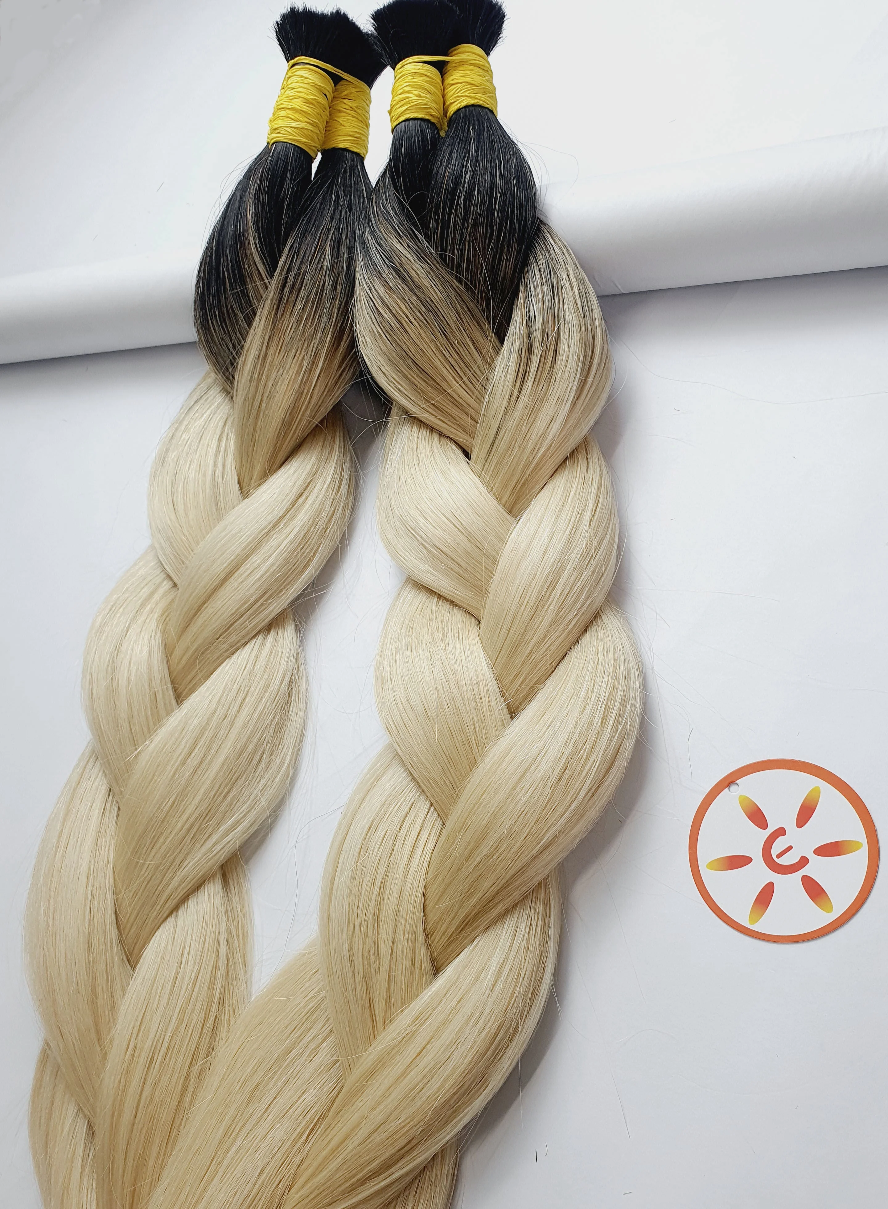 E-HAIR VIETNAM | 100% High Premium Raw Bulk Hair Extensions Vietnam Human Hair, 100% Human Hair From Vietnam