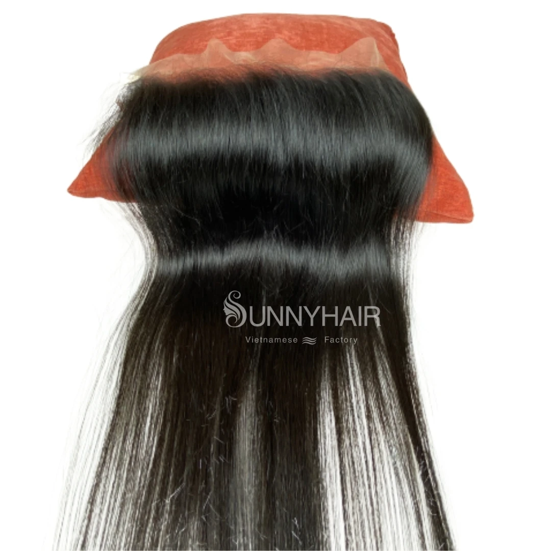 Лидер продаж плотность 150% черные прямые передние парики из человеческих волос на сетке высококачественные волосы для наращивания 12 А вьетнамский поставщик солнечных Волос