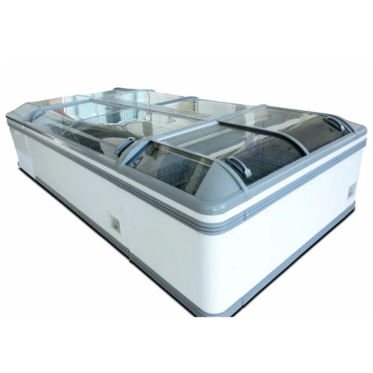 Refrigeration Equipment Supermarket Commercial Refrigerator Cold Showcase Display Cooler Air Curtain Freezer Refrigerators