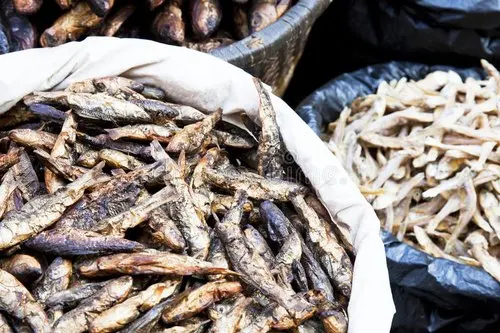  Качественная Сушеная Рыба Анчоуса доступная в Таиланде