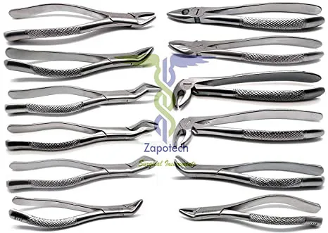 10 шт./комплект щипцы для удаления зубов