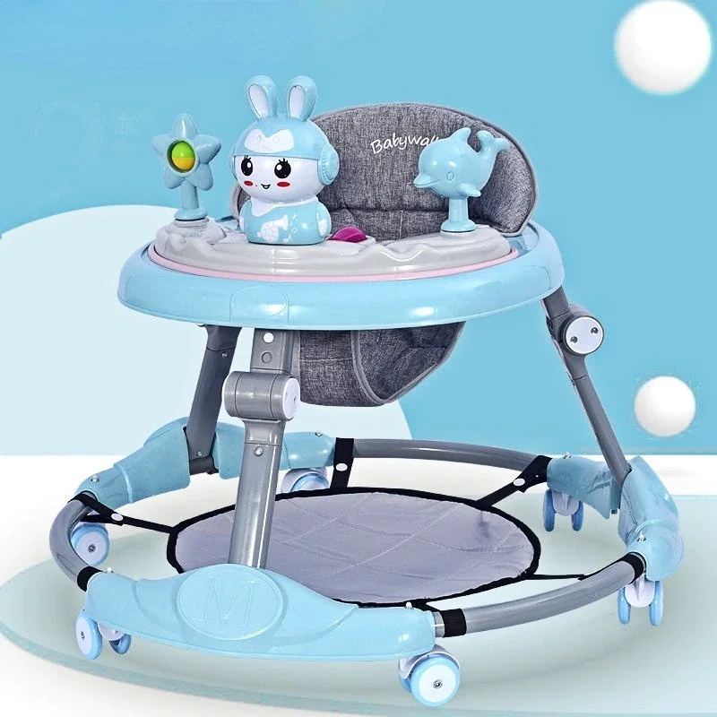 Baby Safety Walker Anti-O-legfree shipping step black babywalker single white smart sit doll walking boys baby activity walker