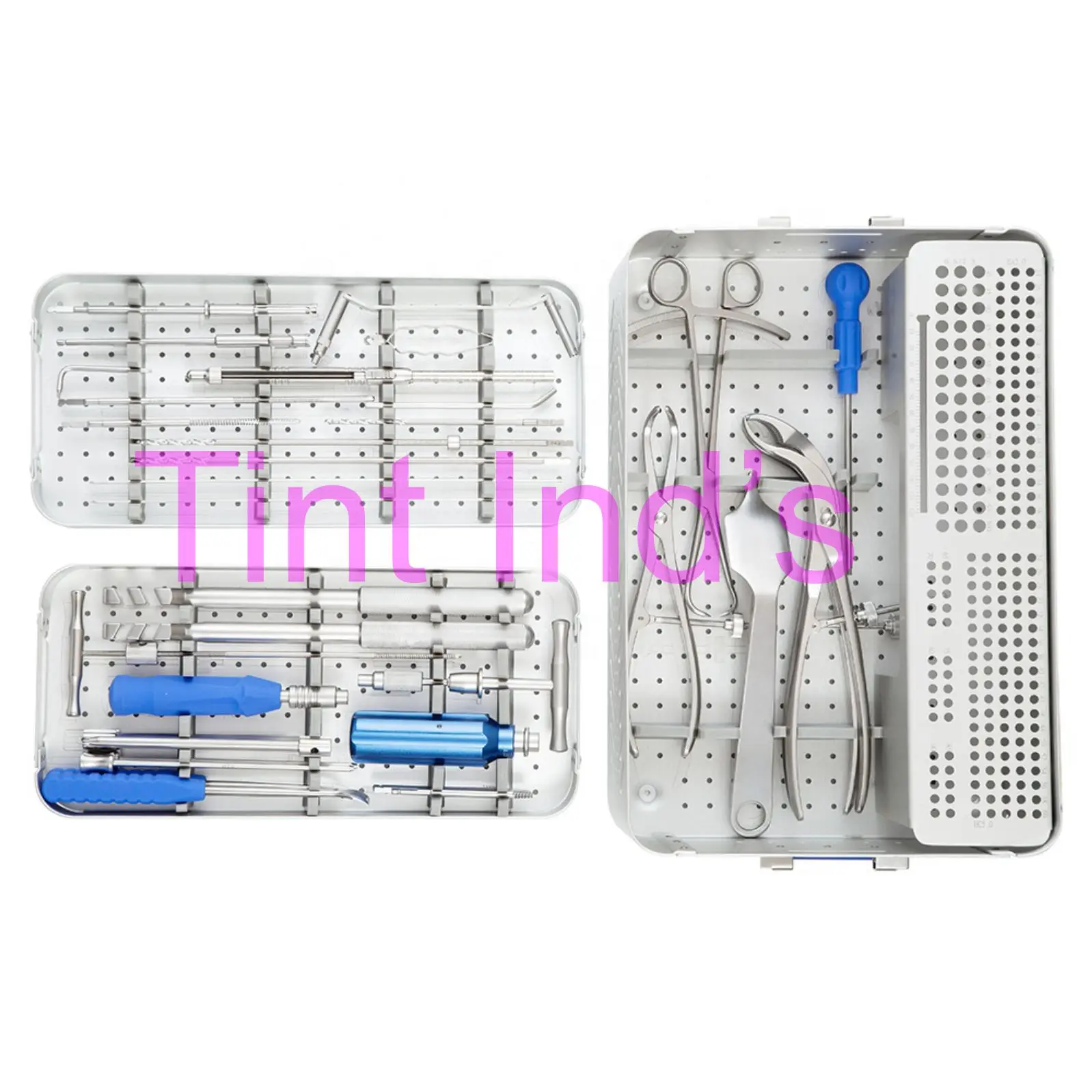 TinT Inds Orthopedic Surgical Instruments Large Fragment Locking Plate Instruments set