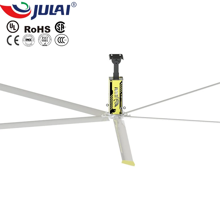 JULAI OEM 24FT  HVLS FAN  extractor fan exhaust industrial